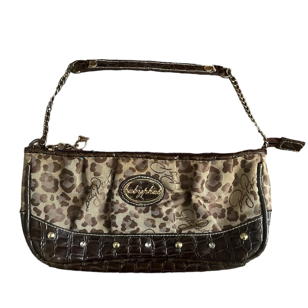 Baby Phat cheetah print shoulder bag